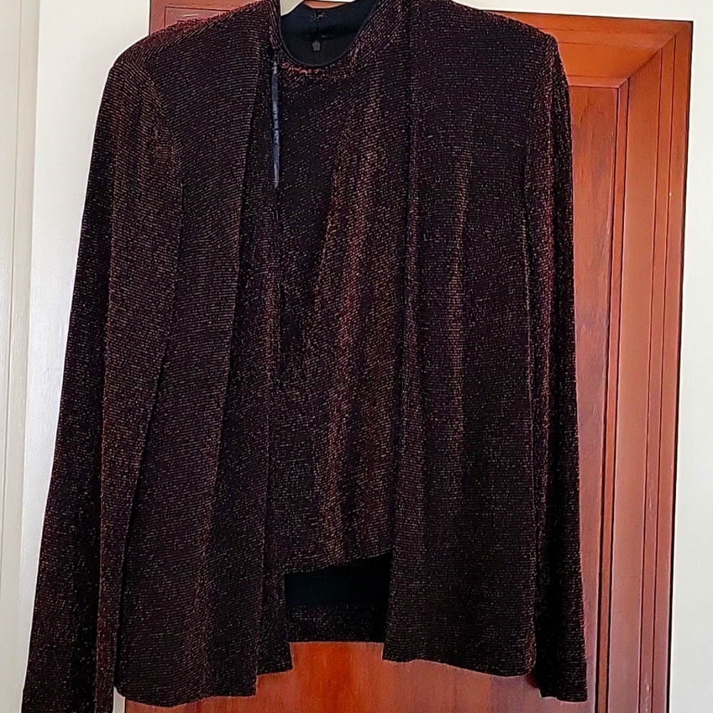 Rm Richard's Bronze dress jacket and Tank top #18